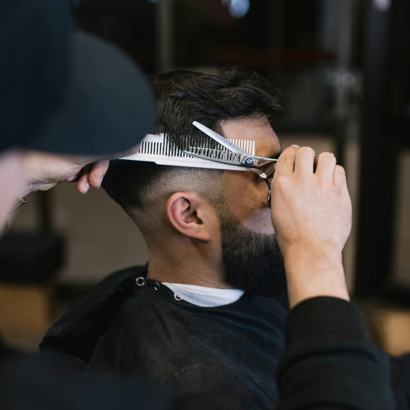 Men's Haircut and Beard Care