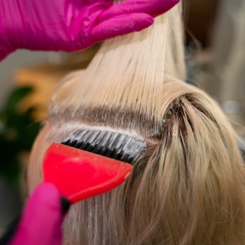 Hair Root Coloring